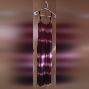Purple and Pink Ombre Dress